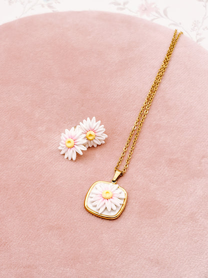 Collana Margherita con un tocco di Rosa