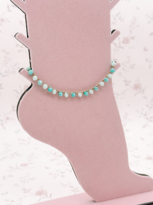 Cavigliera Acquamarina