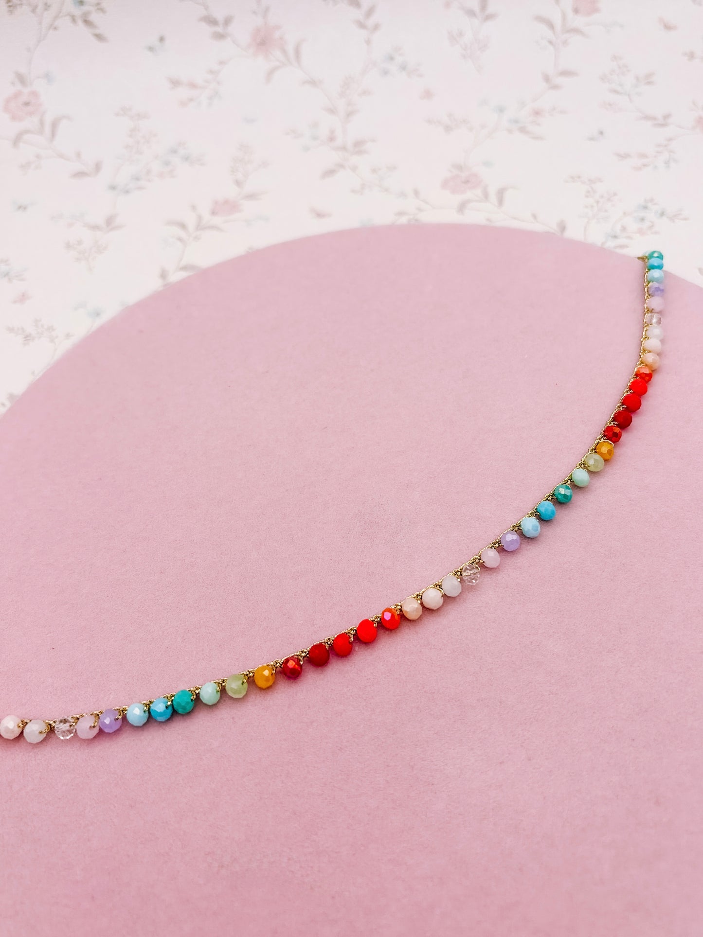 Collana Choker Arcobaleno