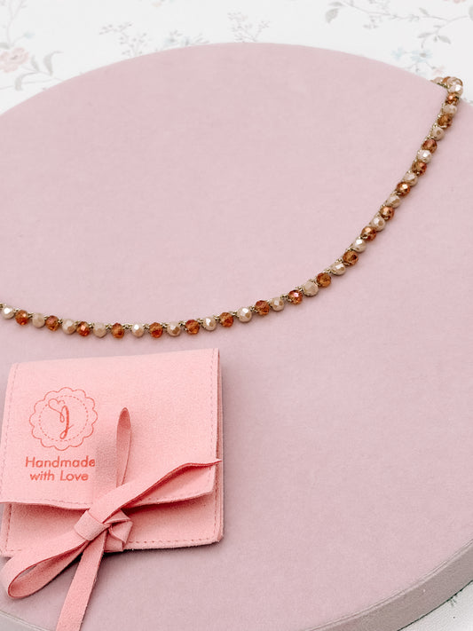 Collana Choker Caramel